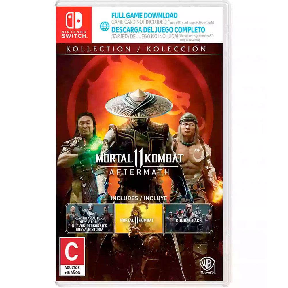 Mortal Kombat 11 Aftermath Nintendo Switch - Game Center 