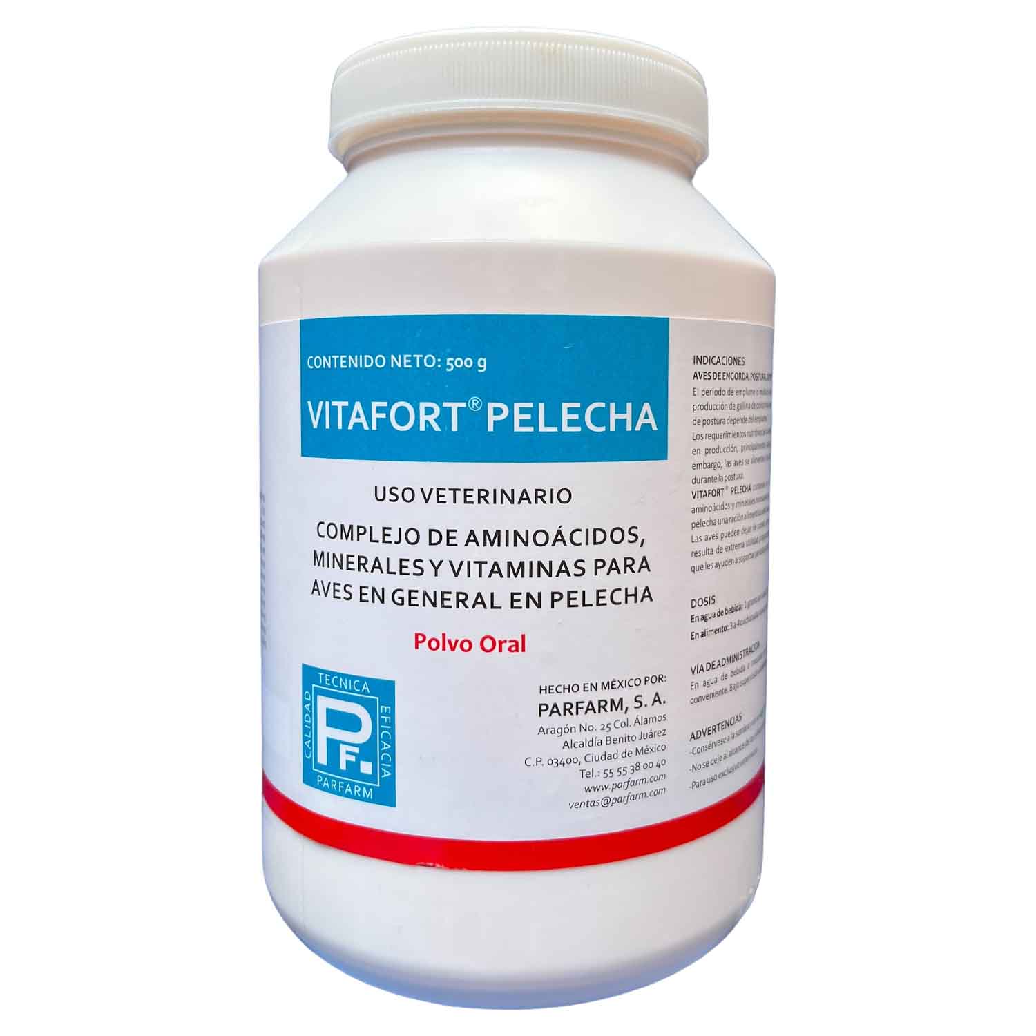 VITAFORT PELECHA 500 GR PARFARM