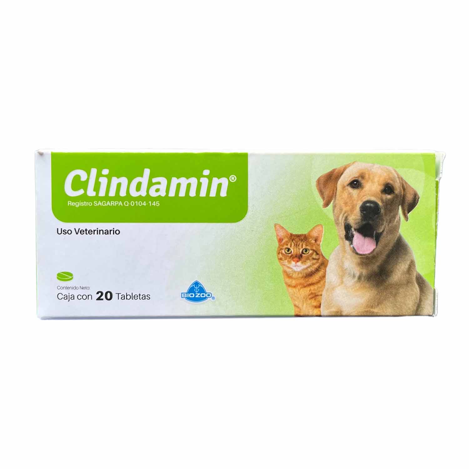 Clindamin 20 Tab Perros Y Gatos Biozoo