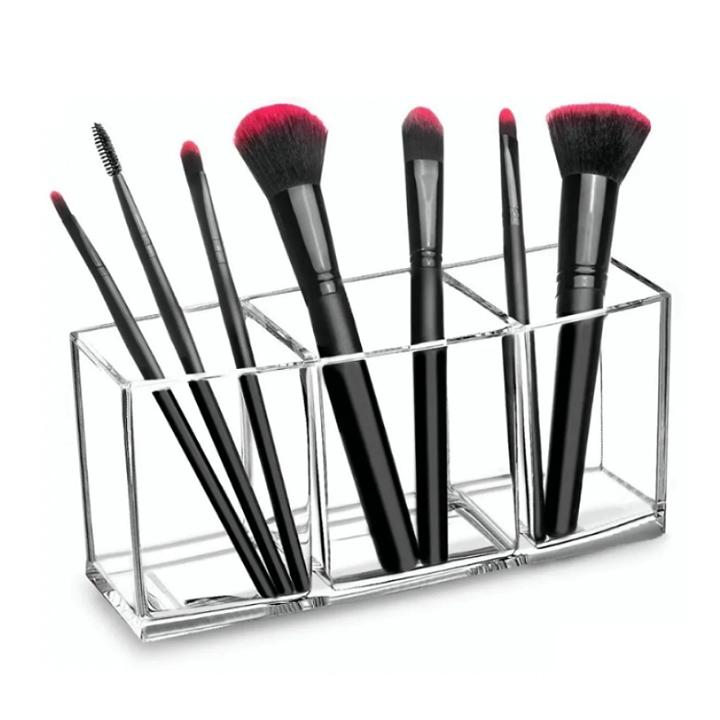 Organizadores Brocha De Maquillaje Tocador Caja Almacenamien