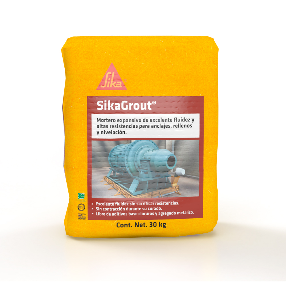 Sika grout mortero expansivo 30 kg