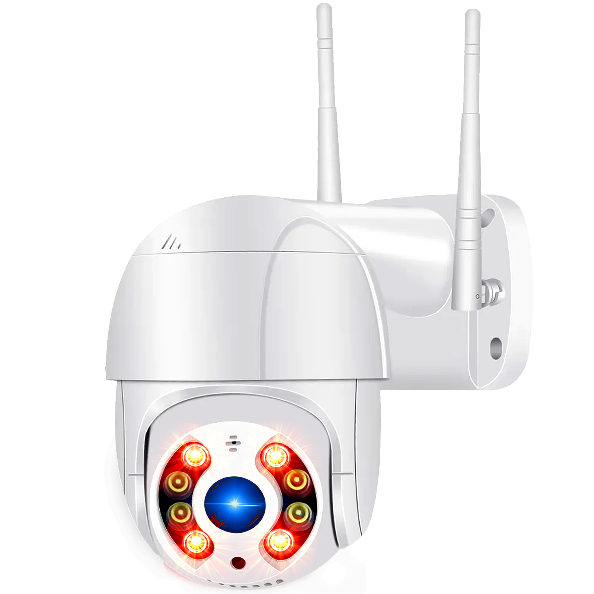 Camara Wifi Exterior Hd Giratoria 360 Tipo Domo Impermeable
