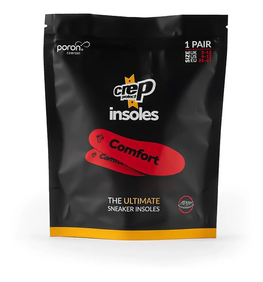 Plantillas Crep Protect Rojas Insoles Comfort 5056243300570.