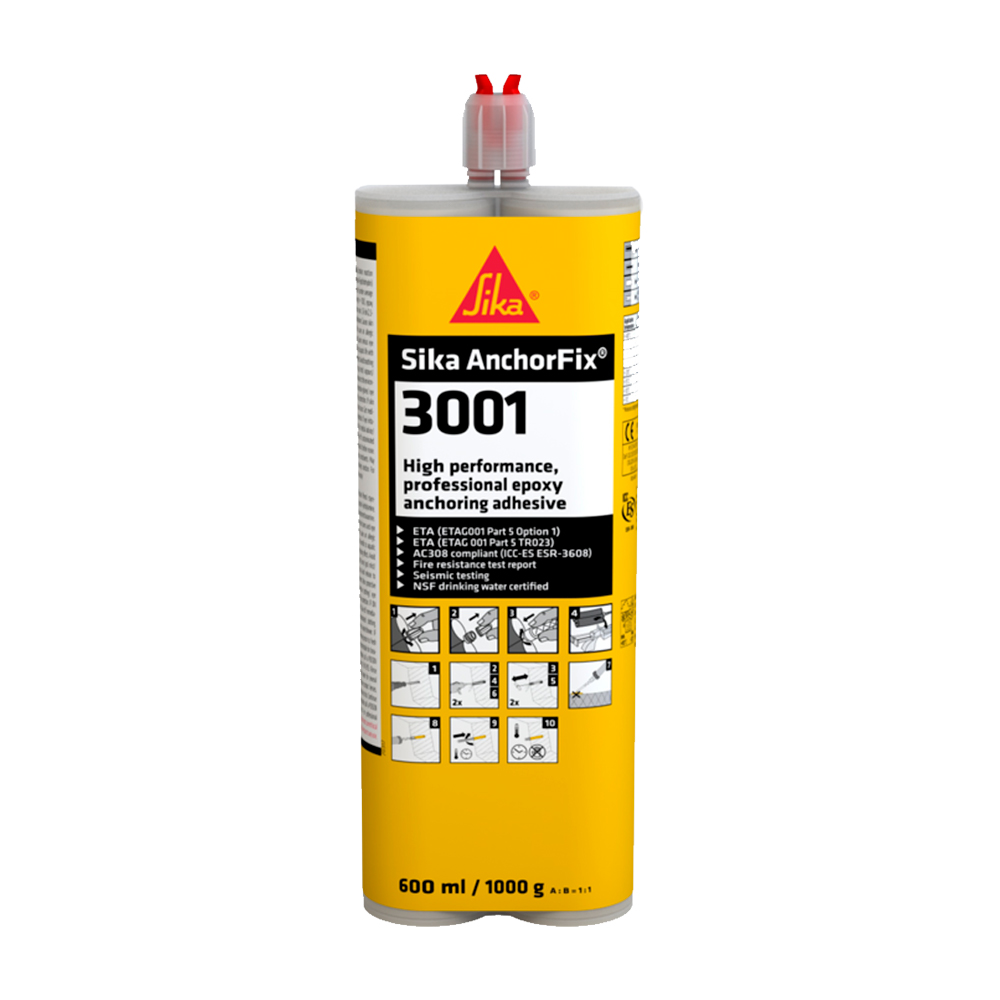 Sika anchorfix 3001 cartucho 600ml 