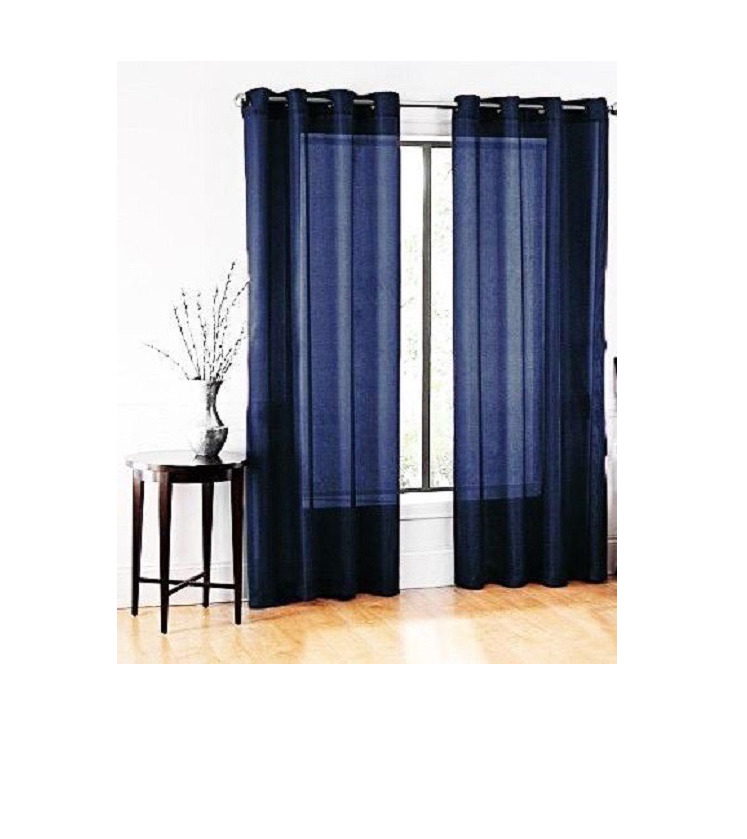 Cortina Traslucida Rubí 264cmancho X 213cmlargo En 2 Paneles