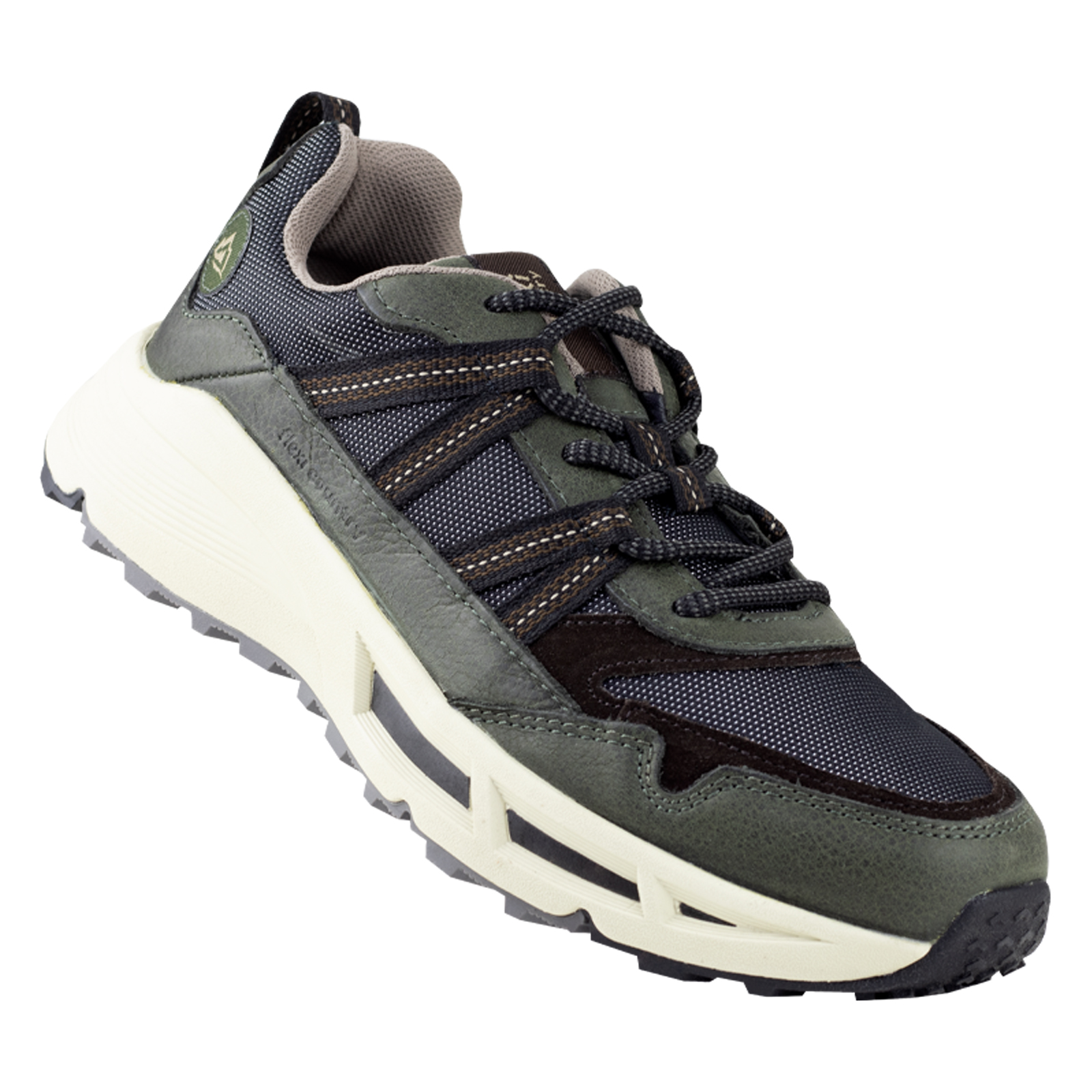 ZAPATO OUTDOOR FLEXI COUNTRY 410902 OLIVO CABALLERO ORIGINAL