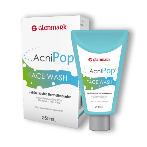 Acni Pop Face Wash 250ml (GLENMARK)