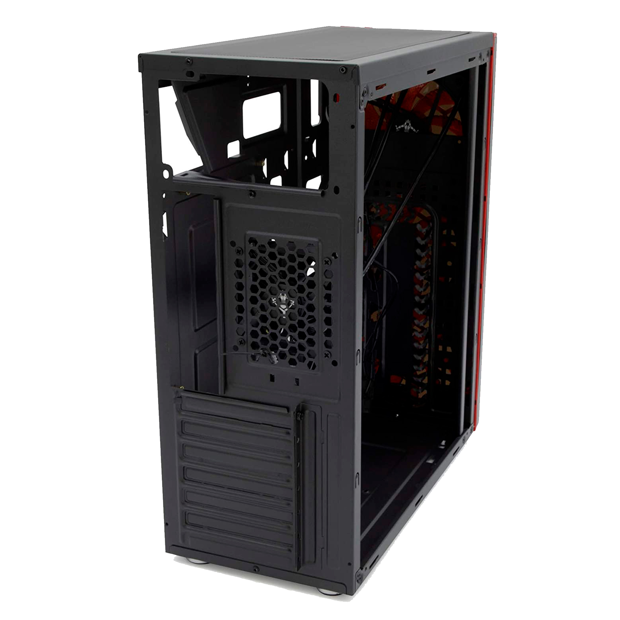 Gabinete ATX, Yeyian Vortex Serie 1200, sin Fuente, Acrílico, Negro