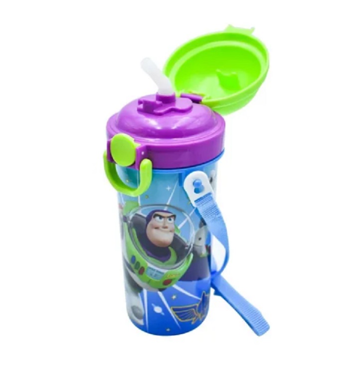 Botella De Agua Cantimplora Disney Toy Story 500ml C/ Popote