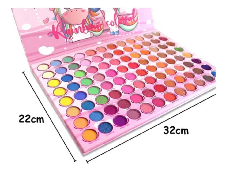 Paleta De Sombra De Ojos Multicolor De 70 Tonos