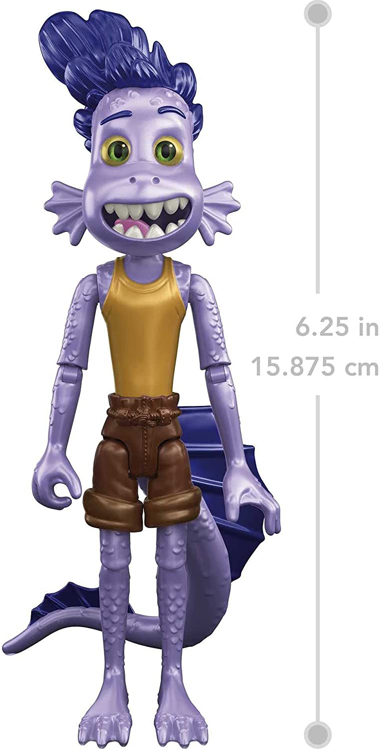 Figura Disney Pixar Luca Alberto Scorfano Cambio De Color