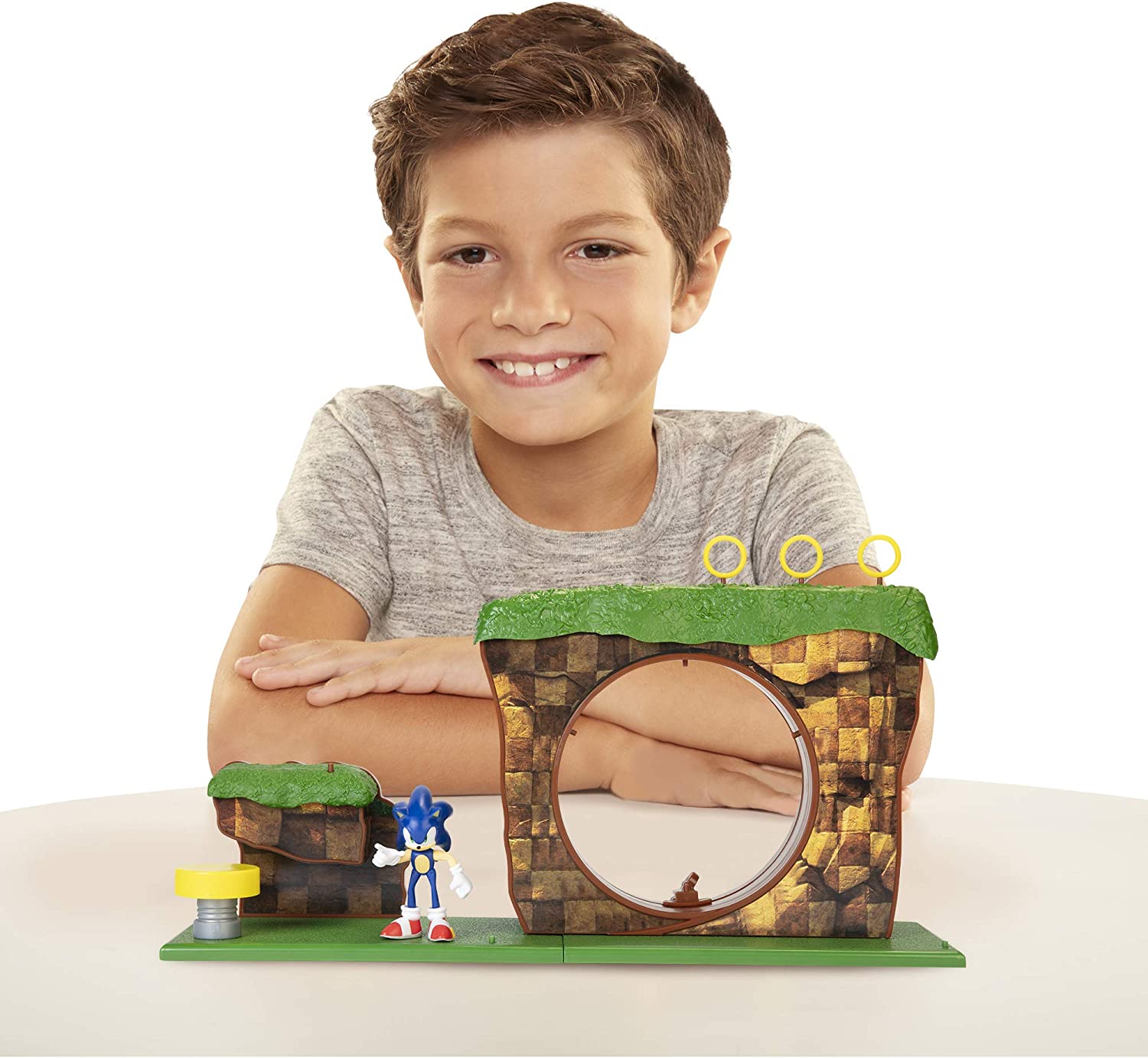 Sonic Escenario Green Hill Jakks Pacific