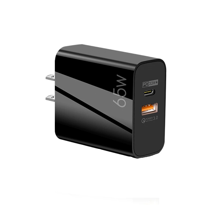 cargador de carga rápida 65 W Qc3.0 Y Pd Tipo C 4,0, 3,0, QC4.0, QC, PD3.0, PD.