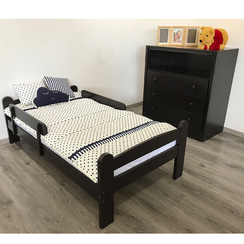Cama Infantil Montessori Zen Chocolate