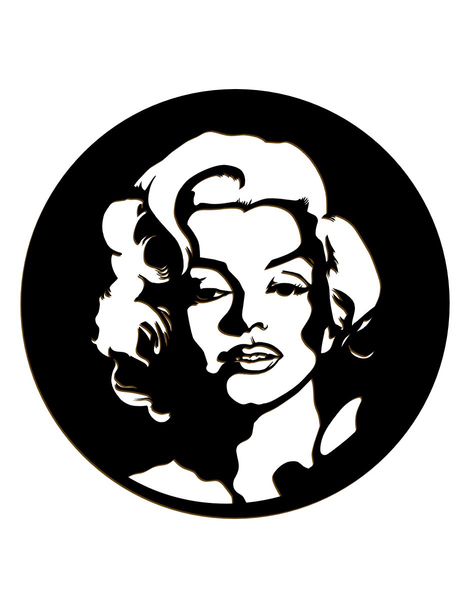 CUADRO DECORATIVO "MARILYN MONROE"