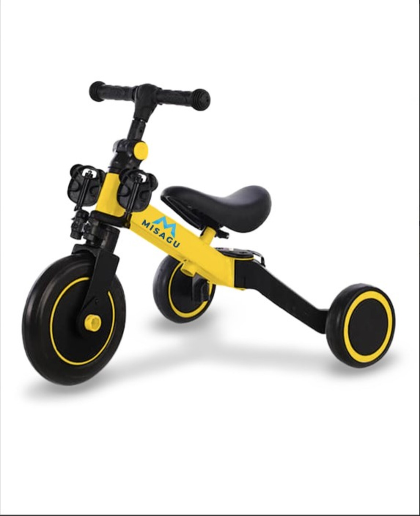 Triciclo 3 en 1 para Niños, Bici de Equilibro con Pedales