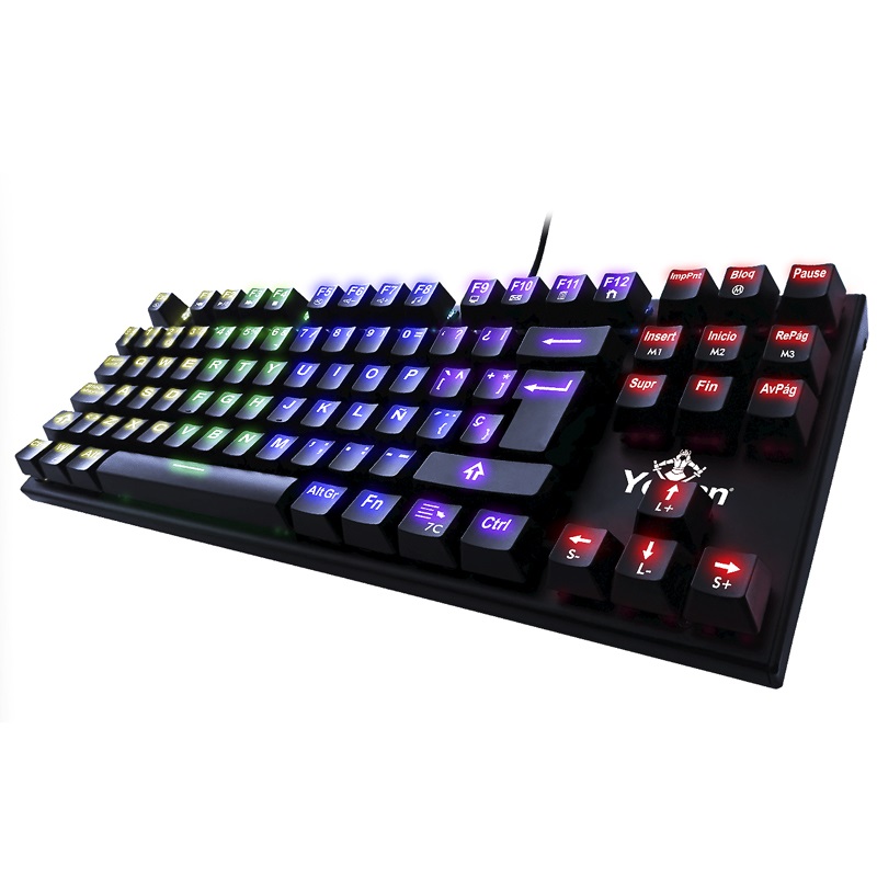 Teclado gaming Yeyian spark serie 2000  (yat1804)