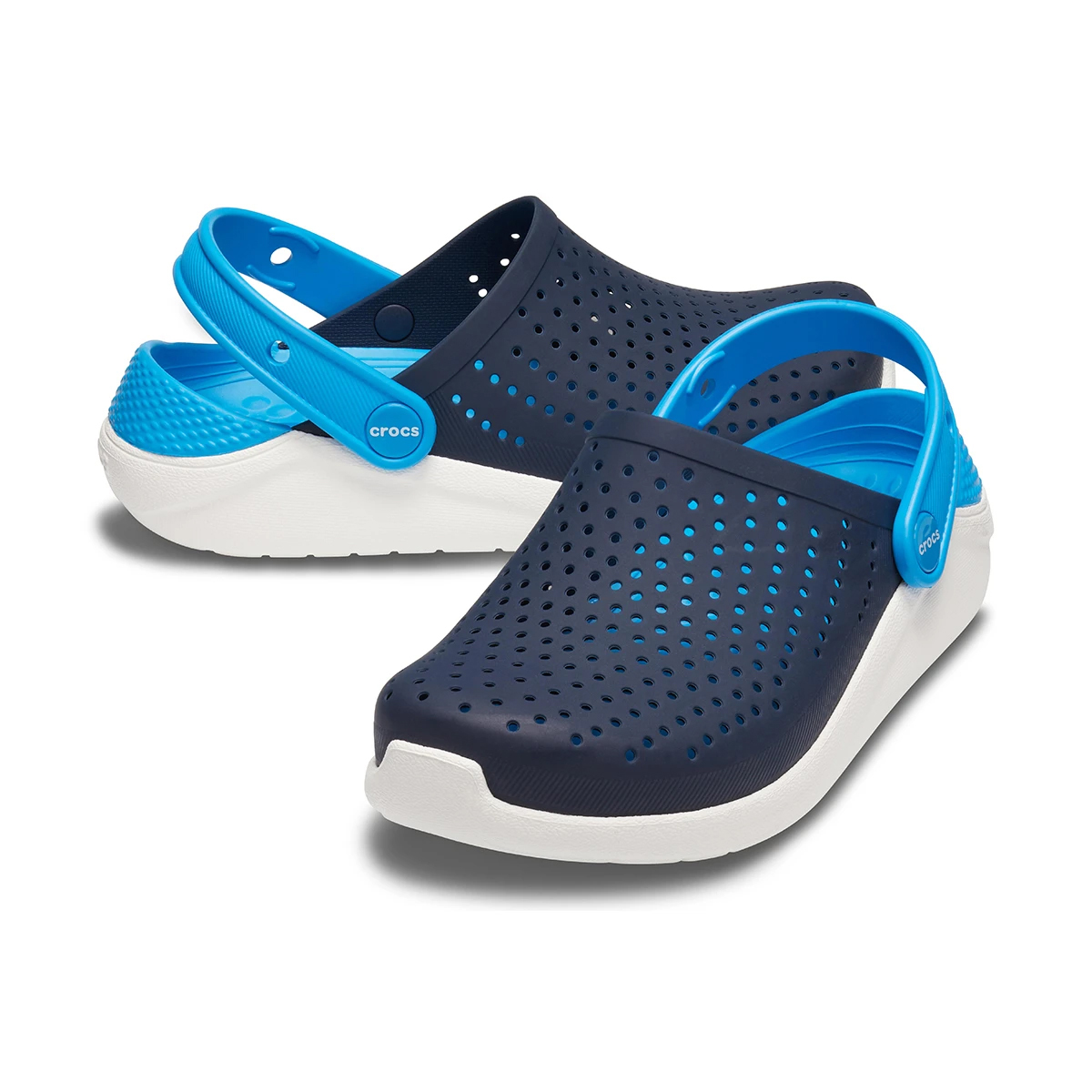 Sandalias Crocs Niño Classic Clog Azul 205964462.