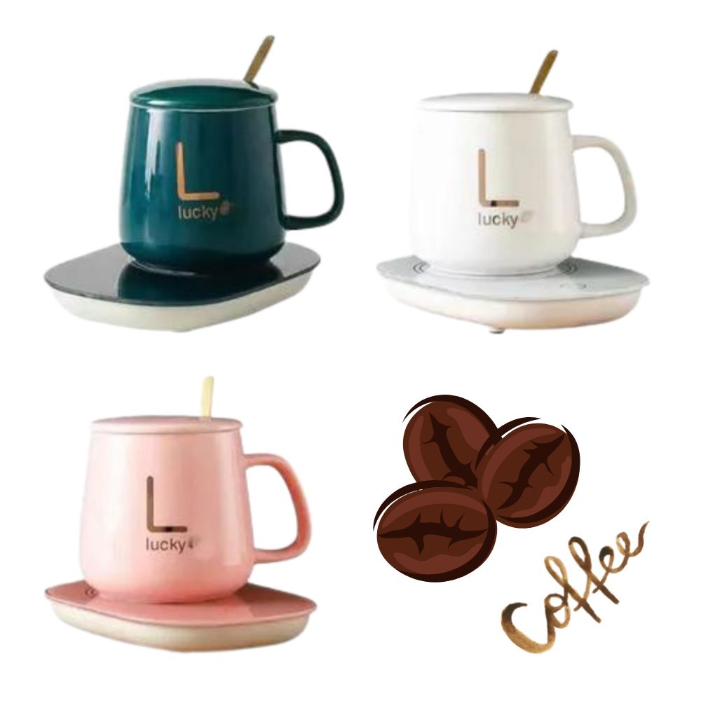 Taza eléctrica para calentar bebidas Gadgets & Fun carga USB