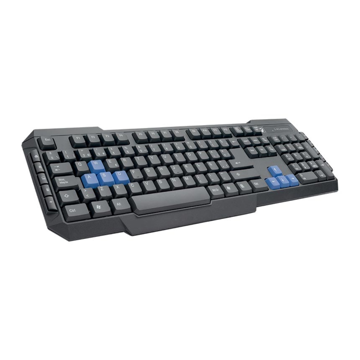 TECLADO GREEN LEAF 18-8393 INALAMBRICO MULTIMEDIA 2.4G ENDY1 