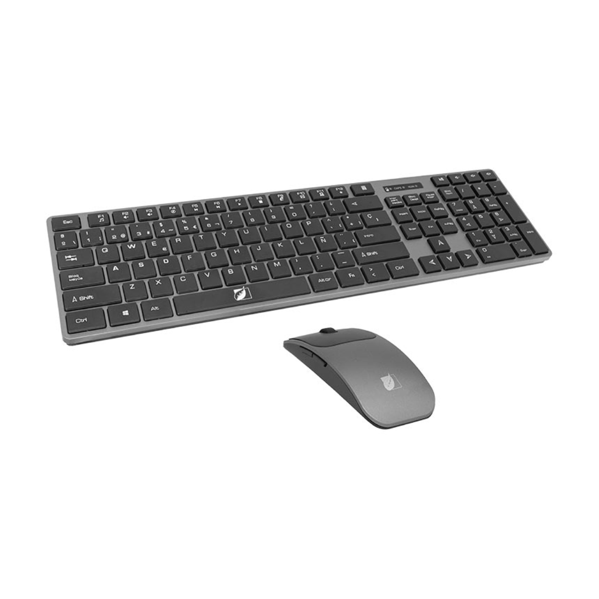 KIT MULTIMEDIA GREEN LEAF 18-8378 TECLADO Y MOUSE INALÁMBRICO ENDY1