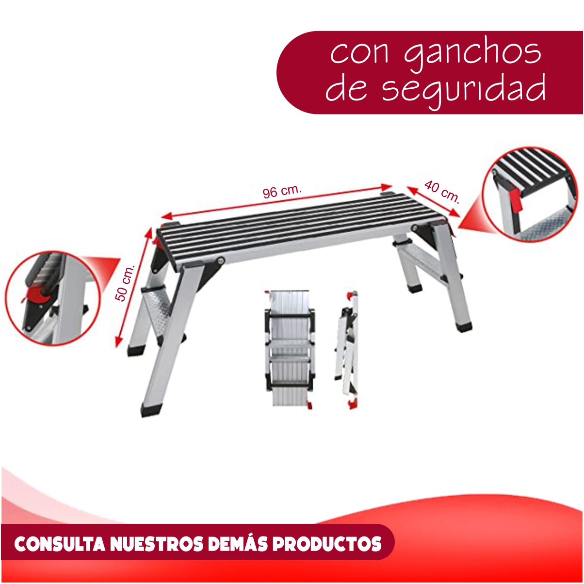 PLATAFORMA DE ALUMINIO