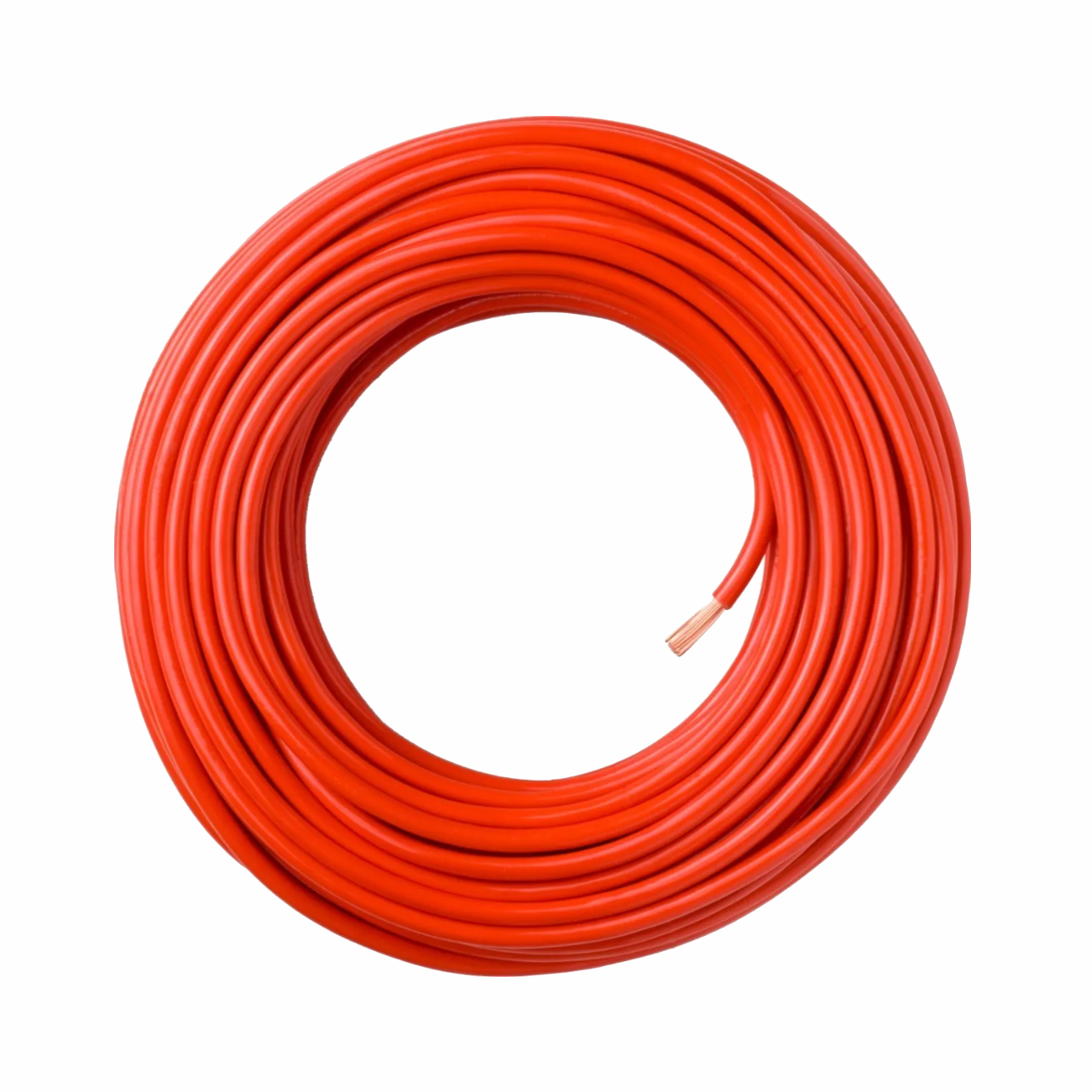 Cable Electrico Alucobre Unipolar Calibre 8 De 100 Metros Color ROJO