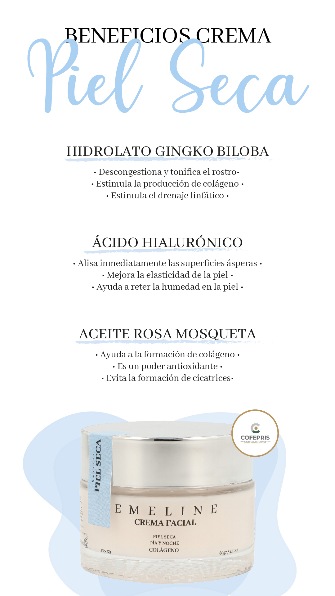 Kit Facial Piel Seca Emeline Día/Noche