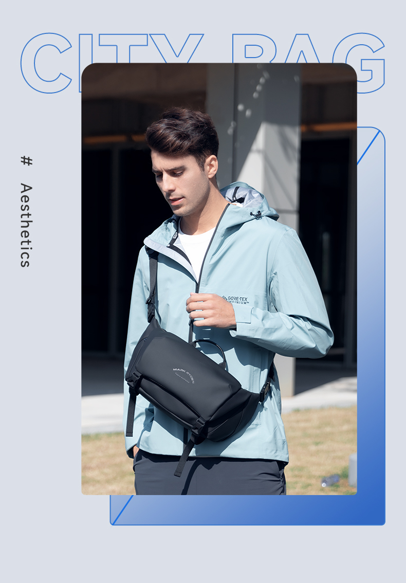 Productos Maletín pequeño Mark Ryden. Ideal para uso diario. Espacio para tableta, teléfono y accesorios. Material resistente al agua. Modelo 1088