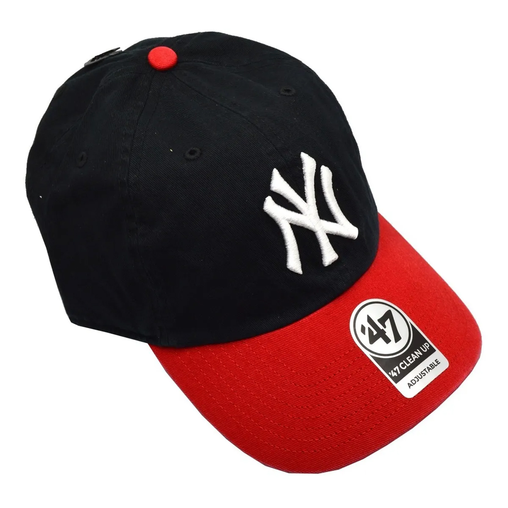 Gorra 47 Brand Unisex Negro Yankees MVP Casual BRGWTT17GWSBKA.