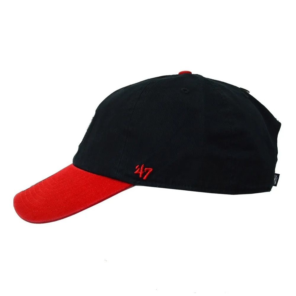 Gorra 47 Brand Unisex Negro Yankees MVP Casual BRGWTT17GWSBKA.