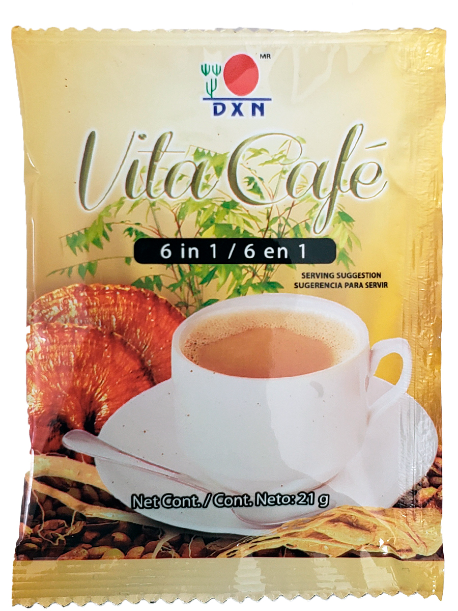 Cafe Instantaneo DXN Vita Cafe, 20 Sobres de 21g