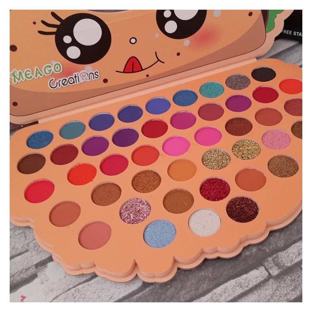 Paleta de maquillaje  Taco 45 sombras de ojos diseño único de caja de taco. El mejor juego de regalo.