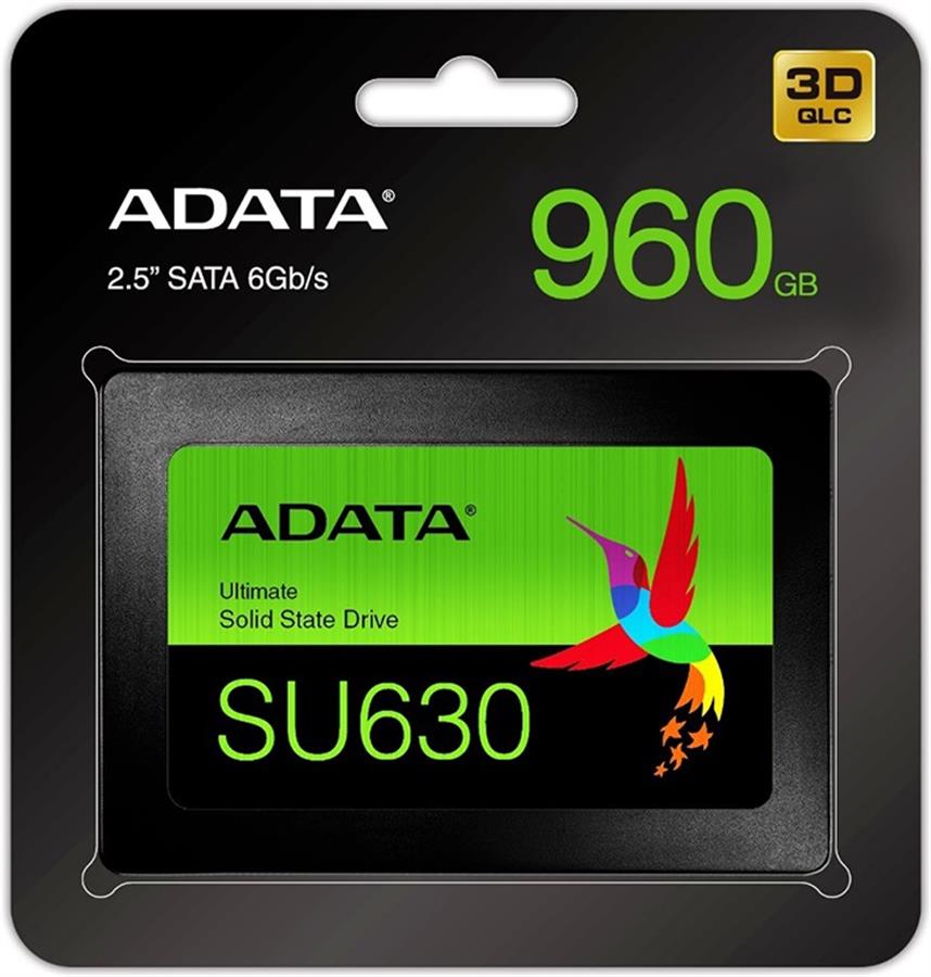 UNIDAD DE ESTADO SOLIDO SSD ADATA SU630 960GB SATA III 2.5