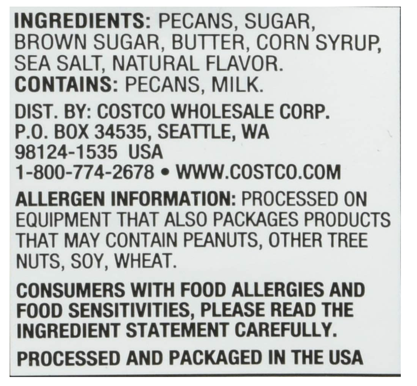 Kirkland Signature Praline Pecans, 40 oz