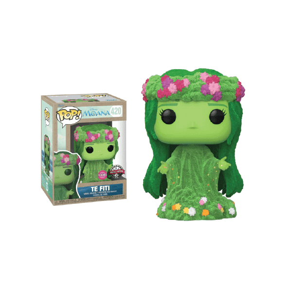Funko Pop: Moana - Te Fiti 420 Exlcusivo Special Edition Y Flocked