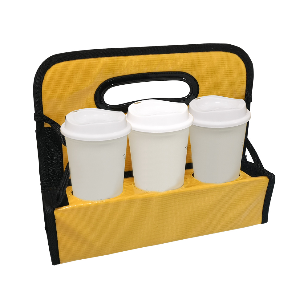 Mochila Transportadora de Alimentos Estilo Bolsa Delivery Ideal para Entregas a Domicilio Térmica Impermeable con Espacio para Letrero Sistema de Luces y Transportador de Bebidas / Master / MP-BAG1Y