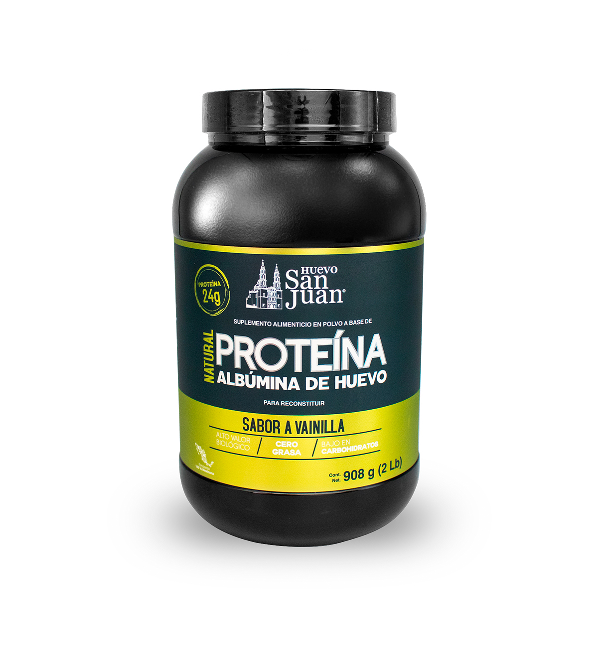 Proteína de albúmina de huevo sabor vainilla