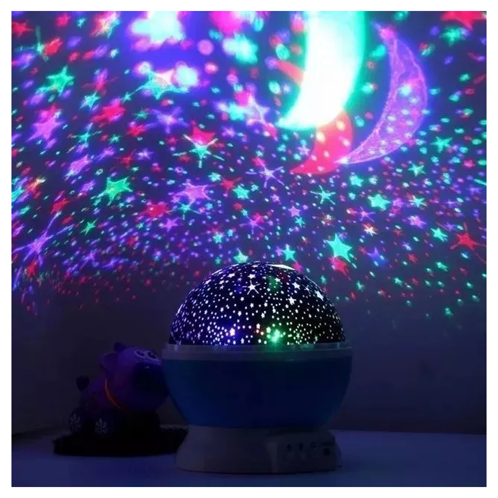 Lampara Led Proyector De Estrellas Mesa Escritorio Luces