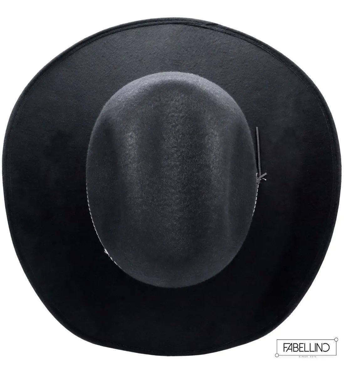 Sombrero Unisex Vaquero Dubetina Resistente Y Versátil Negro
