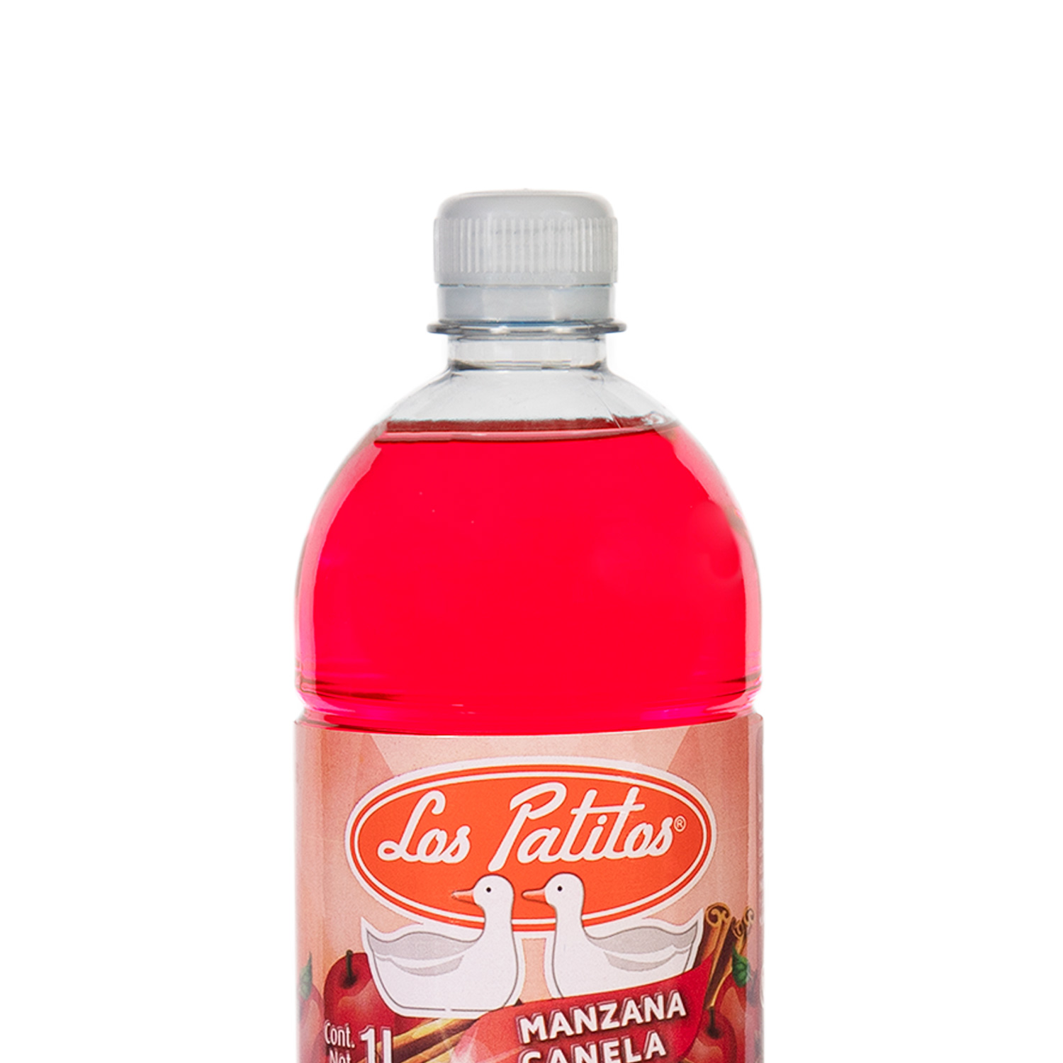 Limpiador Multiusos Los Patitos Manzana Canela Caja Con 12 Botellas De 1 Litro