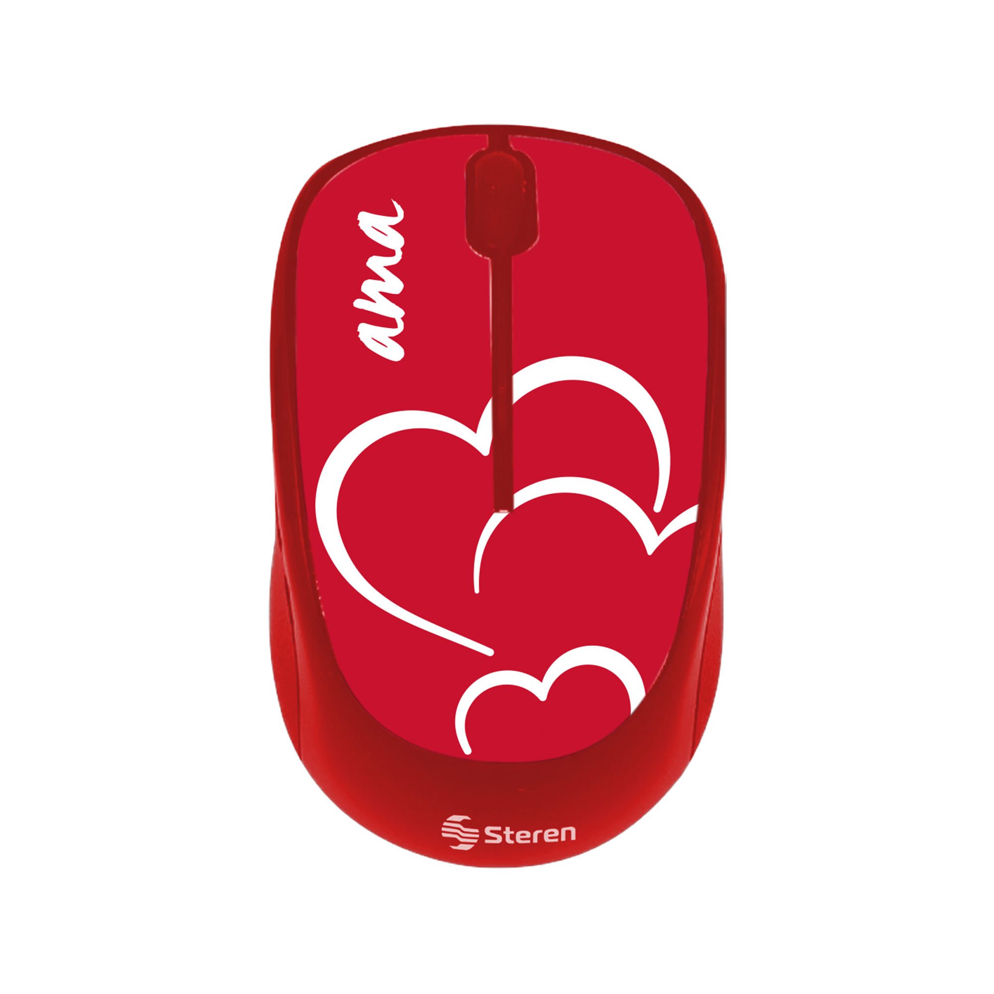 Mini Mouse Inalámbrico Steren 1000 Dpi´s Óptico COM-5707C