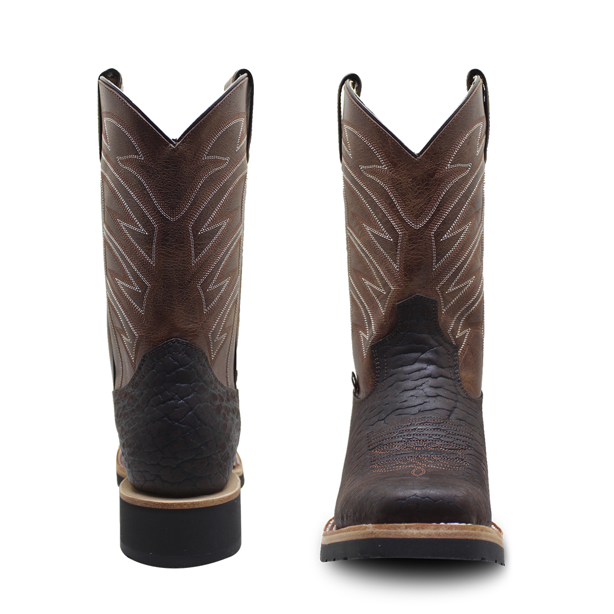 Botas vaqueras para trabajo hombre justin boots en piel