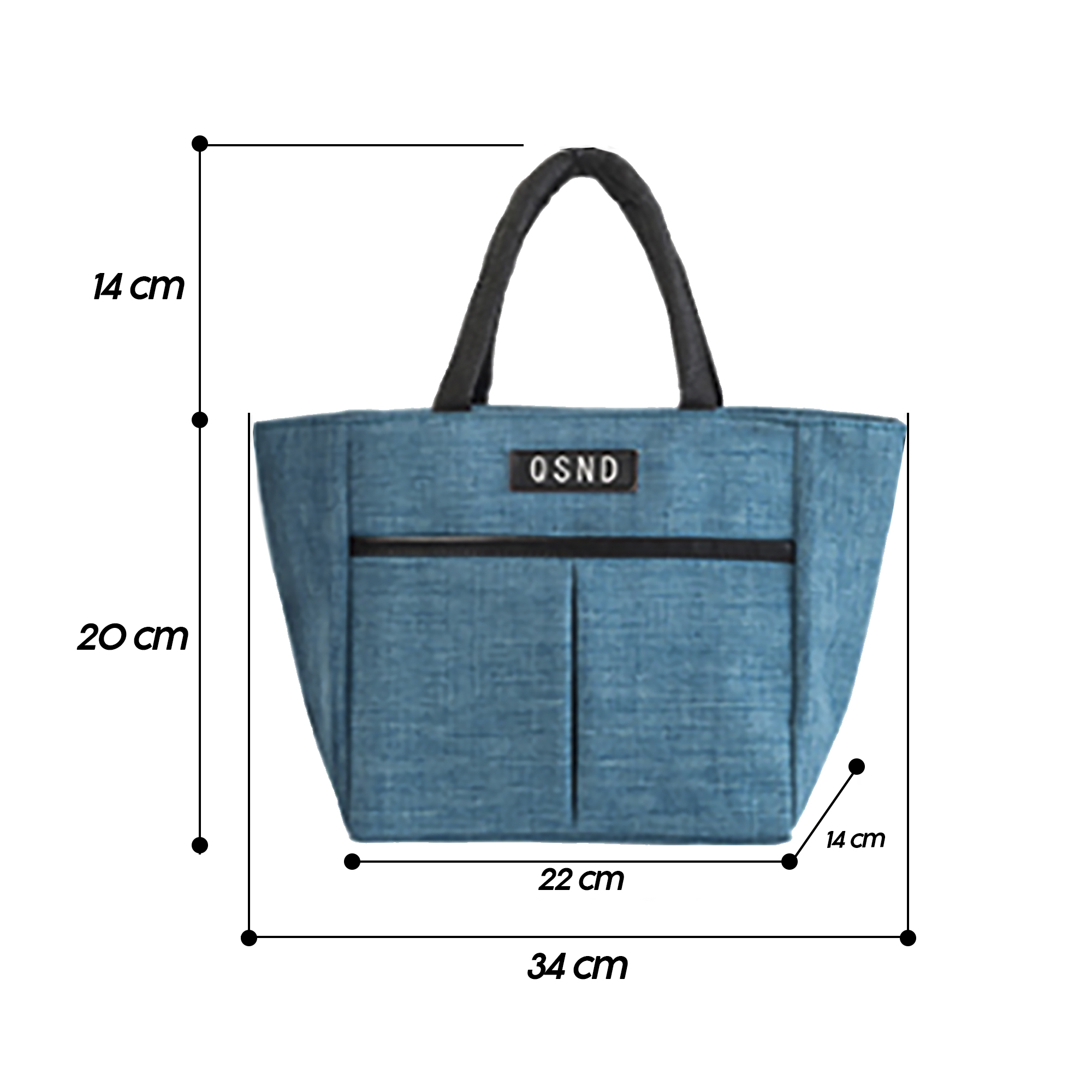 BOLSA PARA ALMUERZO MODERNA, LONCHERA TÉRMICA TIPO BOLSA