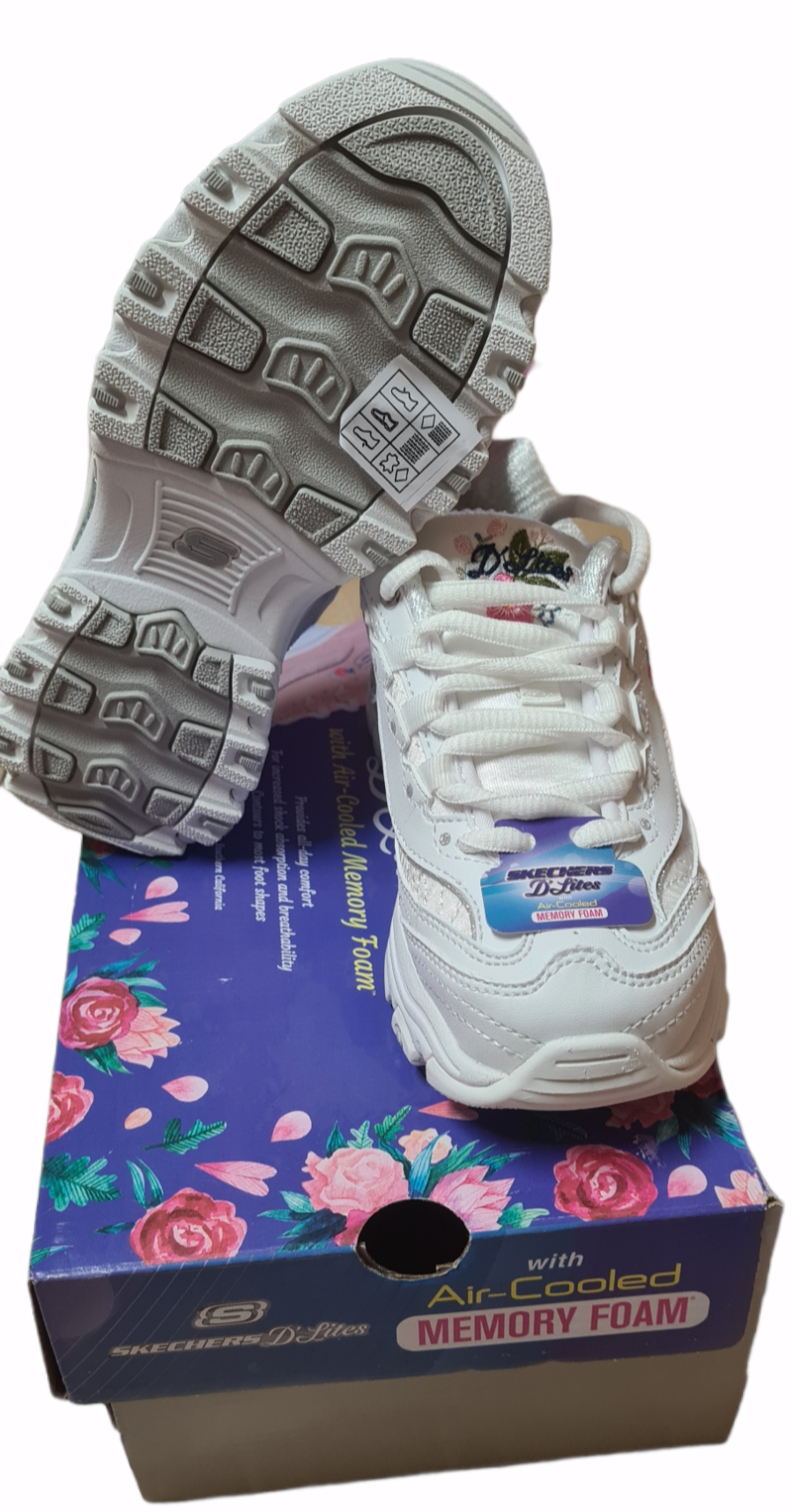 Tenis Skechers D Lites Niña T-19mx/13 us