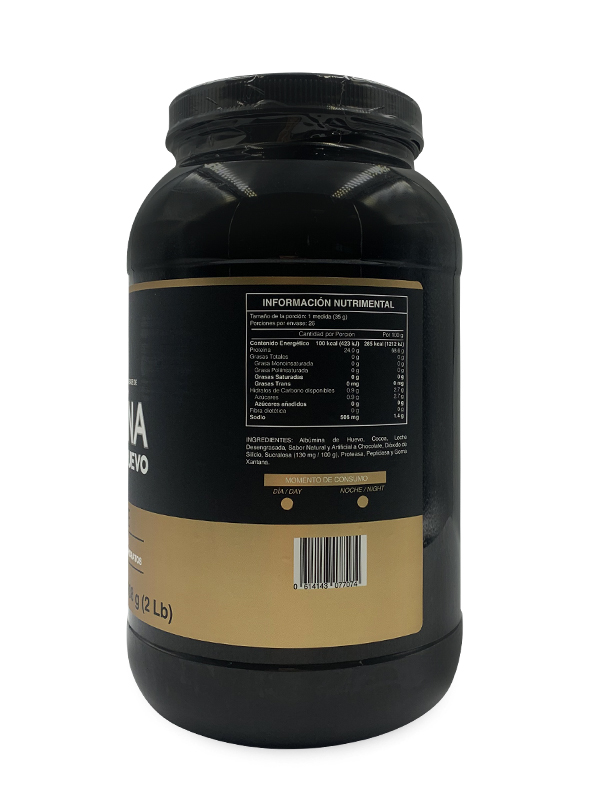 Proteína de albúmina de huevo San Juan sabor chocolate 908 GR