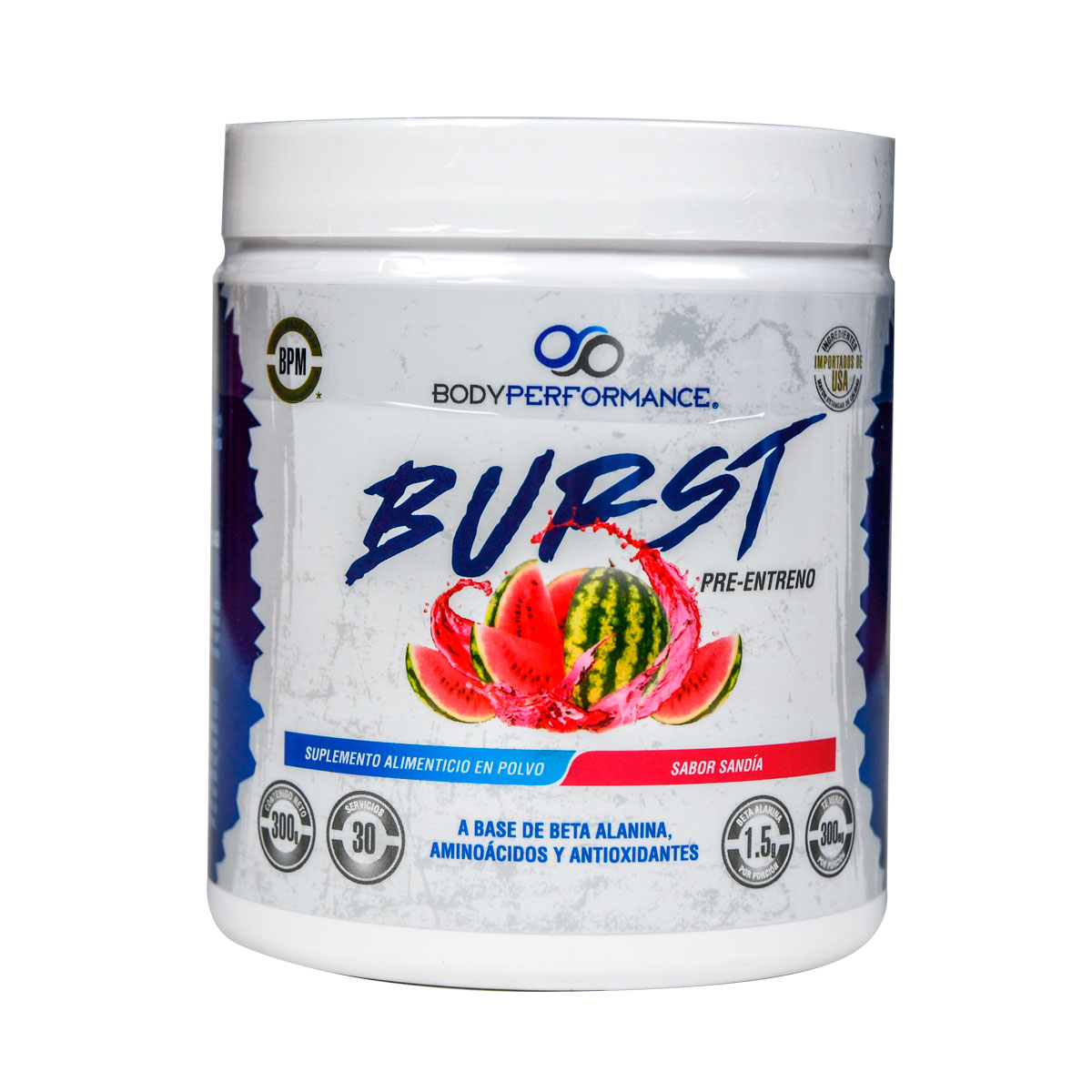 BP Pre entreno Burst Sandia 30 srvs