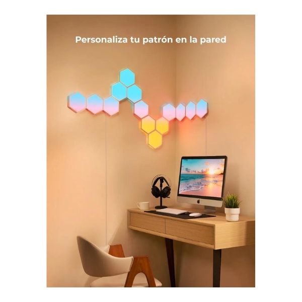 Govee Glide Hexa Light Panels, Paneles de Luz Hexagonales