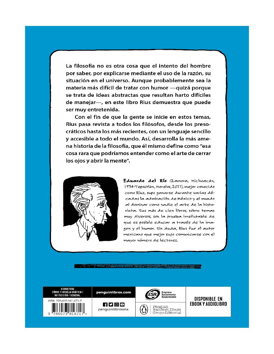 Filosofía para principiantes Autor Rius