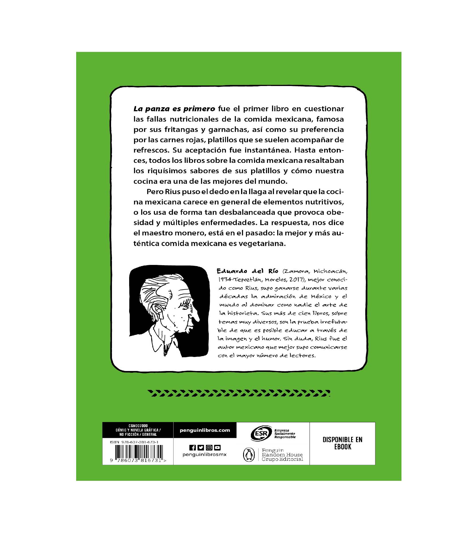 La panza es primero Autor Rius